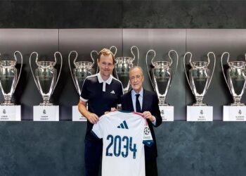 ريال مدريد يجدد شراكته مع أديداس حتى 2034