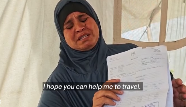 معاناة مرضى السرطان فى غزة امام العالم الصامت
