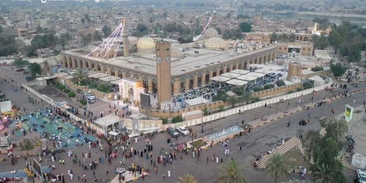 مسجد أبي حنيفة النعمان بالعاصمة العراقية