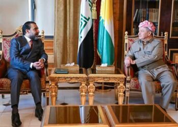 بارزاني والحلبوسي يبحثان تطورات العراق والمنطقة وتعزيز التنسيق بين القوى السياسية