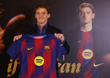 أنتوني جوردون قد يظهر لأول مرة مع برشلونة أمام الأهلي في كأس خوان جامبر
