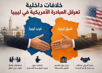 خلافات داخل الشرق والغرب تعرقل المبادرة الأمريكية لحل الأزمة الليبية