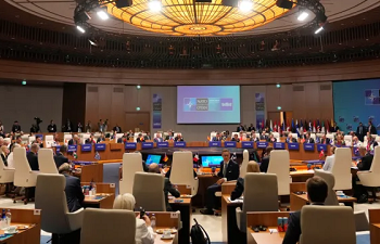 مشهد من اجتماع دول الناتو الاخير 2026 فى انقرة