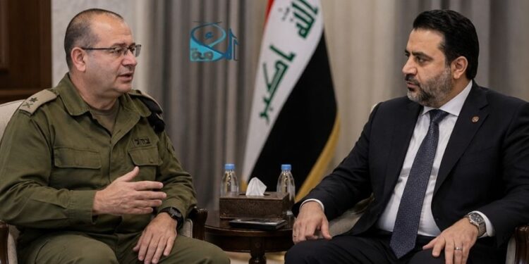 لقاء وزير الخارجية السوري الشيباني ورئيس الموساد غوفمان.. صورة من إنتاج الذكاء الاصطناعي