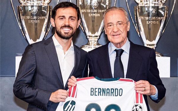 برناردو سيلفا: اللعب لريال مدريد كان حلم الطفولة