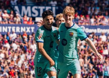 برشلونة يهزم ليفانتي برباعية ويواصل صدارة الليجا