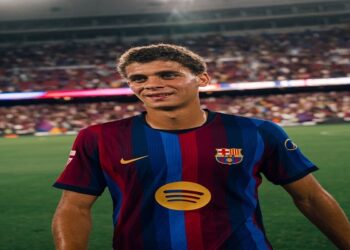 حمزة عبد الكريم يحتفل بظهوره الأول مع برشلونة ويؤكد: نريد الفوز بكل شيء