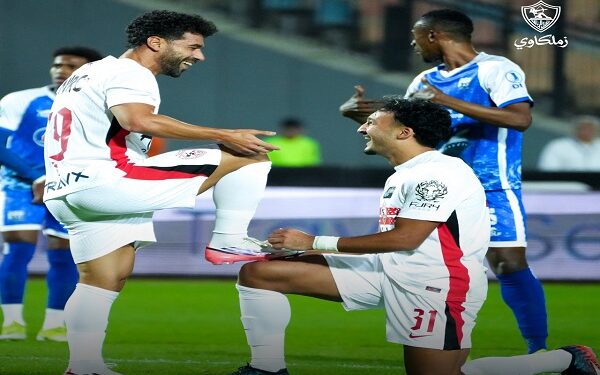 عبدالله السعيد يقود الزمالك لاكتساح إيه إس بورت والتأهل لدور الـ32