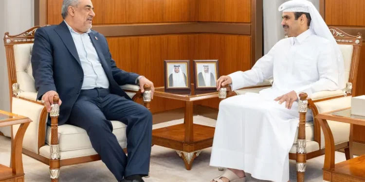 الدوحة وطهران تبحثان ملفات الطاقة وحقل الغاز المشترك