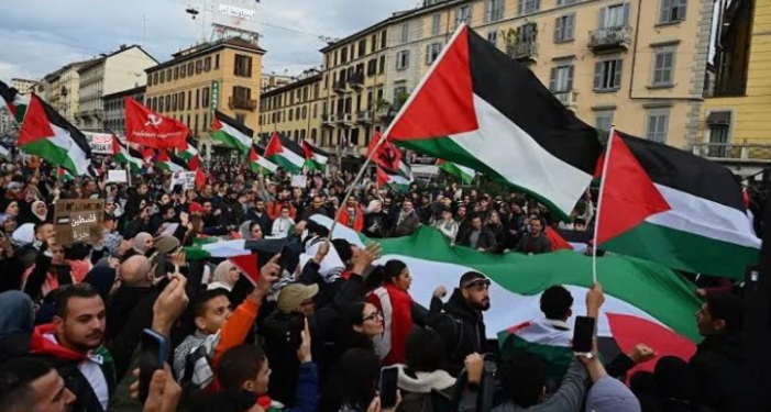 عواصم اوروبية انتفضت بالمظاهرات تضامنا مع غزة