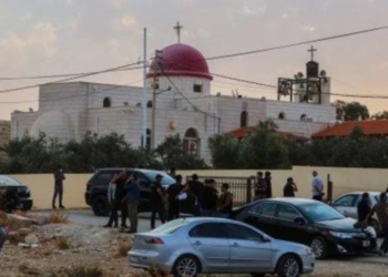 الامن الاردنى بمحيط كنيسة الكرك بعدما تعرضت لهجوم مسلح