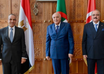 وزراء خارجية تونس والجزائر ومصر