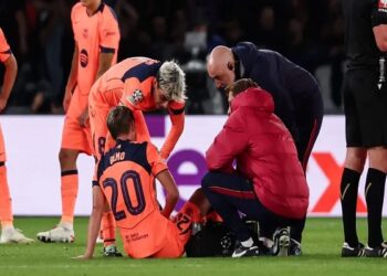 ضربة لبرشلونة قبل الكلاسيكو.. أولمو مهدد بالغياب أمام ريال مدريد