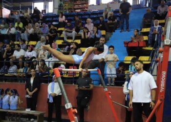 فيروز أحمد تحصد ذهبية كأس مصر للجمباز الفني تحت 8 سنوات للمرة الخامسة