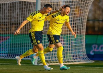 رونالدو يتألق بهدف وتمريره حاسمة ويقود النصر للفوز على الفيصلي في الدوري السعودي