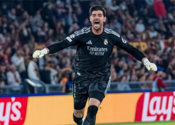 كورتوا يكشف كواليس ريمونتادا ريال مدريد أمام روما: كنت أحلم بالفوز 4-3